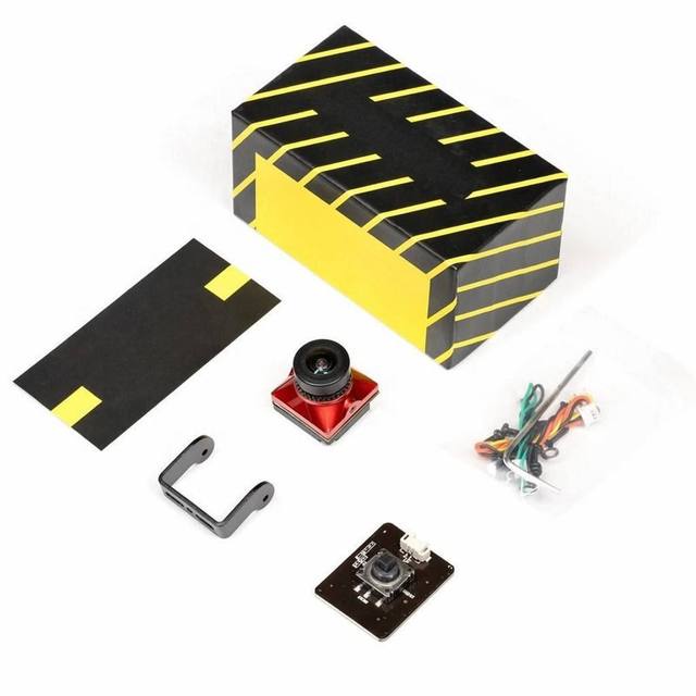 Caddx Ratel 2 V2 FPV Racing Camera 2.1mm Wide Lens NTSC PAL Dual System 16:9 4:3 Adjustable Comes with Spare Replacement Lens