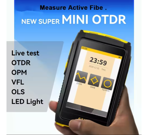เครื่องวัดการสะท้อนแสงแบบแอคทีฟ20dB 1550nm หน้าจอสัมผัส VfL opm ols เครือข่าย4G /gprs รุ่น88S + สีเหลือง88S + roundnes - Product Image 2