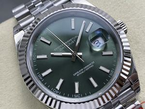 Reloj Mecánico Impermeable de Súper Calidad, 41 mm, Fábrica VS, Acero 904L, Movimiento ETA 3235, Reloj de Buceo 126334, Verde Menta de Lujo - Product Image 3