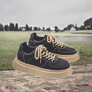 รองเท้าลำลองแฟชั่นสำหรับผู้ชาย ดีไซน์พื้นหนา ระบายอากาศได้ดี รุ่นใหม่ คอลเลคชั่นฤดูร้อน - Product Image 3