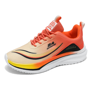 Chaussures de sport décontractées confortables pour hommes, à lacets, semelle intermédiaire en EVA, amorti doux, antidérapantes, résistantes à l'usure - Product Image 1