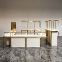 Vitrine de présentation de bijoux de luxe sur mesure pour magasin, meuble de présentation moderne OEM/ODM pour boutique de détail