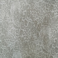 Tissu en similicuir PU Nubuck léopard de haute qualité, chaussures en daim pour sacs à chaussures, imprimé léopard