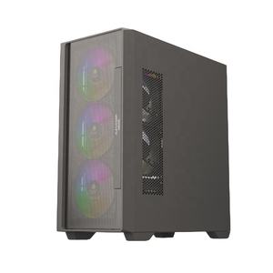 JNP-K02 Vente en gros Nouveau type de boîtier PC Gamer EATX avec panneau frontal en maille Boîtier d'ordinateur Tours pour ordinateur de bureau de jeu <span class=keywords><strong>Châssis</strong></span> de jeu - Product Image 1