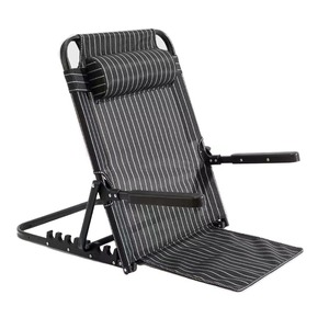 Modern Portable Steel Frame Recliner for Office Hotel Home Apartment Outdoor Bedroom Folding Sun Lounger for Lunch Nap Bed - Product Image 2