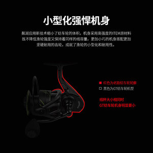 Carrete de Pesca Giratorio GT4000 de Metal para Lanzamiento Largo, Pesca en Playa, Surfcasting, Pesca con Señuelos y Pesca en Roca - Product Image 1