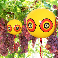 Vente en gros de ballon gonflable en PVC avec yeux de terreur pour contrôler les oiseaux loin du jardin de la ferme