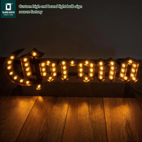 Letras Luminosas LED con Marco Metálico para Decoración de Bares, Eventos y Fiestas