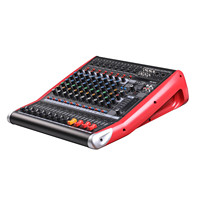 Système de mixage Audio Radio numérique professionnel FIFI Console de mixage DSP 12 canaux