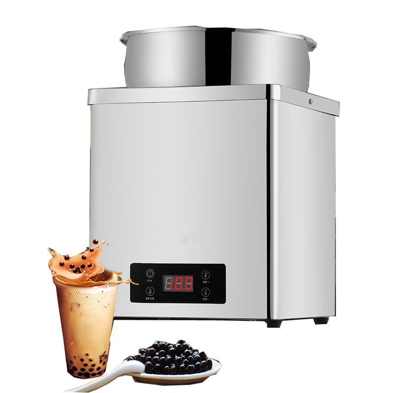 12L Автоматическая пузырчатая чайная тапиока жемчужная плита/3Л 7л подогреватель еды/машина для изготовления шариков тапиока