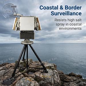 Radar longue portée à large plage de température 2D AESA sans mécanisme pour détection de cibles multi-lots à basse altitude et longue durée de vie pour la sécurité gouvernementale - Product Image 4