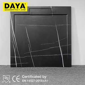 Patrón de mármol Bandeja de <span class=keywords><strong>ducha</strong></span> Walk-In Shower Pan Superficie mate Base de <span class=keywords><strong>ducha</strong></span> <span class=keywords><strong>Plato</strong></span> De <span class=keywords><strong>Ducha</strong></span> - Product Image 2