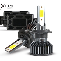 Vente Flash : Phares LED Super Lumineux pour Voiture, Puce COB F2, Ampoules LED H7 9005 9006 Canbus, Lampes LED H1 H3 H11 H4 H13 9007 pour Voiture