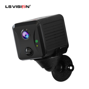 Caméra bébé intérieure sans fil LS VISION 3MP Mini avec communication bidirectionnelle, infrarouge PIR, enregistrement automatique, 4G/Wifi, Ubox - Product Image 1