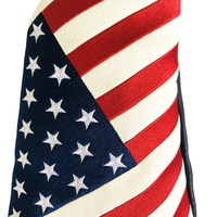 Prix d'usine personnalisable brodé avec logo sur mesure PU ou cuir véritable cousu ensemble haut de gamme couvre-tête de club de golf
