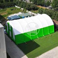 Tente de sport gonflable extérieure sur mesure de grande taille pour le tennis, le football et les événements (location)