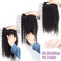 Lots de Cheveux Humains Vierges Bruts Double Drawn, Cheveux Cambodgiens Bouclés Pixie, Sans Perte, Fournisseur d'Extensions de Cheveux Humains Vietnamiens