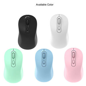 Ratón inalámbrico para juegos, receptor USB de 2,4G, ratón ergonómico de plástico duradero para PC, portátil, escritorio, ratón para juegos suave y preciso, Color rosa - Product Image 4