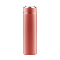 Termo termo digital de acero inoxidable con logotipo personalizado, termo inteligente con pantalla LED, botella de agua inteligente con temperatura