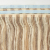 Extensions de cheveux de qualité supérieure, invisibles, à bandes longues, pour salon, avec cuticules alignées, à injection invisible
