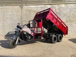 รถสามล้อบรรทุกน้ำมันเคลื่อนที่กำลังสูง 9 ล้อ แบบเปิด พร้อมเครื่องยนต์ระบายความร้อนด้วยน้ำ 300 ซีซี รุ่นขายดีประจำปี 2026 - Product Image 4