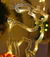 Guirlande lumineuse LED en forme d'étoile scintillante pour arbre de Noël, décoration de jardin, de chambre, de Noël, éclairage suspendu