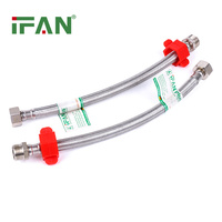 IFAN Cuisine Mélangeur D'eau Robinet Flexible Plomberie En Acier Inoxydable Tressé Tuyau De Douche
