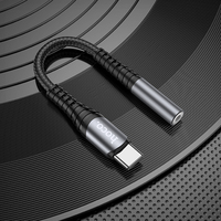 Convertisseur audio numérique HOCO LS33 Type-C vers prise jack 3,5 mm femelle