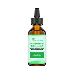 Factory Direct Emotional Focus Enhancement Liquid Drops with Ashwagandha Cortisol Detox Support Calm Relaxation Liquid Drops - Product Image 1