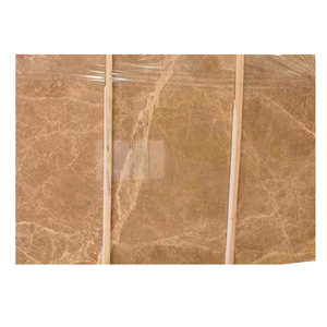 Mármol Antiguo Veteado Marrón Claro para Decoración de Interiores de Villas y Hoteles, Revestimiento de Paredes, Piso, Ventanales y <span class=keywords><strong>Encimeras</strong></span> - Product Image 5