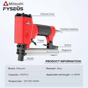 Fyseus aria di scarico regolabile <span class=keywords><strong>Atro</strong></span> aria pneumatica pistola pistola chiodatrice aria chiodatrice - Product Image 3