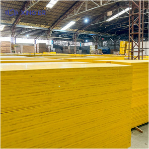 <span class=keywords><strong>Panneau</strong></span> de coffrage commercial XINGER en contreplaqué triple couche 27 mm en épicéa, pin et abriolé, jaune, pour construction en béton - Product Image 4