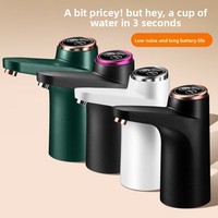 Pompe à eau électrique compacte 3W rechargeable par USB, best-seller transfrontalier, distributeur d'eau domestique, distributeur d'eau par aspiration