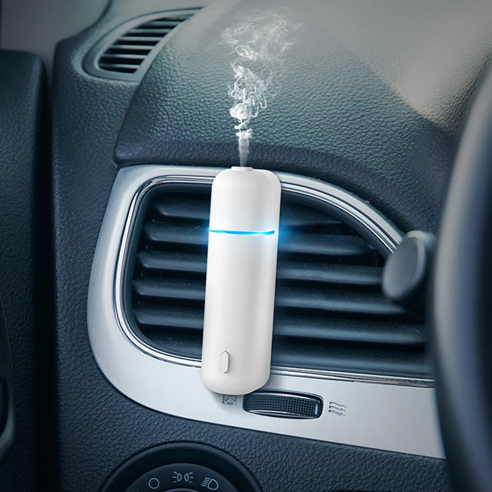 SCENTA, venta superior, Mini difusor de Aroma de coche sin agua ultrasónico, fragancia eléctrica Nano Cool Mist Scent Diffuser Machine