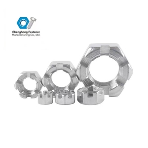 304 thép không gỉ mạ kẽm lục giác rãnh hạt số liệu gb6181 M6 M8 M10 M12 M16 <span class=keywords><strong>M20</strong></span> - Product Image 4