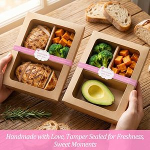 Etiquetas Adhesivas para Sellado de Paquetes de Alimentos, Etiquetas a Prueba de Manipulación, Etiquetas para Cajas de Regalo de Repostería, para Repostería Artesanal - Product Image 6