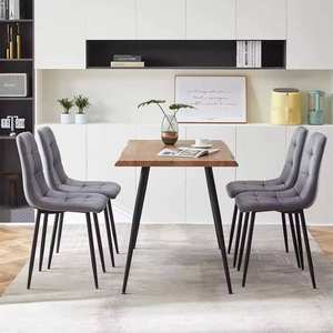 Luxury Nordic <b>Restaurant</b> Kitchen Room Furniture Metal Frame Upholstered Velvet Fabric Dining <b>Chairs</b> - Product Image 4