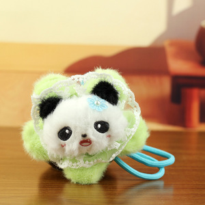 Cartoon Plush Sunflower <strong>Panda</strong> Pendant Doll Toy Keychain Soft Stuffed <strong>Animal</strong> Doll Claw Machine Toy for Women Kawaii Gift - Product Image 6