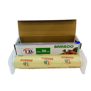 Hot Sale Factory Direct PVC Cling <b>Wrap</b> Film Custom Logo Food Grade High Quality Ready to Ship for Home Kitchen Food Packaging - Product Image 3