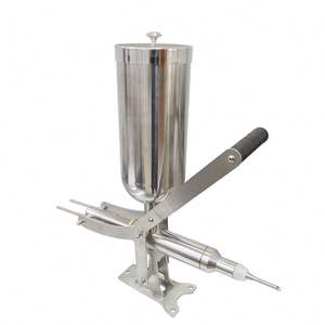 Petite machine manuelle de remplissage de beurre de cacahuète et de confiture au chocolat pour boulangerie, idéale pour les churros, les beignets, la crème glacée et divers ingrédients laitiers - Product Image 4