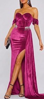 Großhandel Zwiebelfarben-Velours 100% Polyester Stoff Glatt Weich Sofa-Polsterstoff Heimtextilien Hochzeit OEKO-TEX