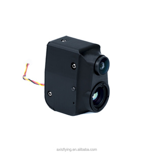 Camera kép Axisflying, camera nhiệt & camera FPV, tự chế bằng kim loại, tầm nhìn ngày đêm, 256x192, camera kép, bán chạy - Product Image 5