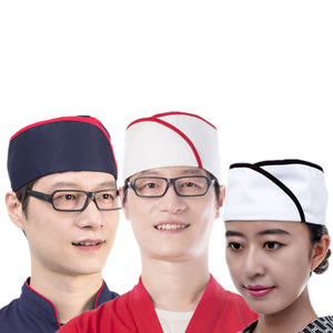 Barato OEM logo Cantina Camarero Camarera Personal Chef Sombrero Personalizado Unisex Cocina Restaurante Japonés Sushi Chef Sombrero - Product Image 1