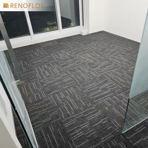 カーペットタイル家装飾オフィスポリプロピレンナイロンスクエアオフィス商業装飾スクエア - Product Image 6