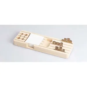 Organizador VAIA de madera recuperada, merchandising sostenible - Product Image 2