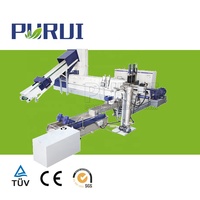 Machine de fabrication de granulés PURUI pour la découpe de déchets de sacs en PA/PPR tissés, avec moteur