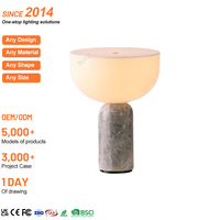 Lampes de table de bureau LED rechargeables sans fil Lampes de table modernes en marbre tactile Dimmable USB Batterie rechargeable Mable Home Decor Lampe portable