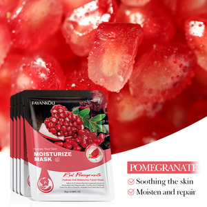 Mascarilla Facial Coreana FAYANKOU para el Cuidado de la Piel con Miel, Durazno, Fresa, Coco, Aguacate, <span class=keywords><strong>Aloe</strong></span> <span class=keywords><strong>Vera</strong></span>, Rosa y Vitamina C - Product Image 5