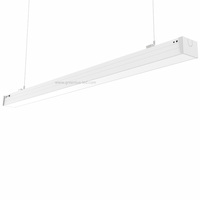 1200mm 1500mm Delgado Plano Ancho lineal LED luz enlazable led luces lineales de oficina