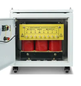 Autotransformador CA trifásico 5KVA atacado com estrutura de bobina toroidal 110V a 220V Transformador Step-Up